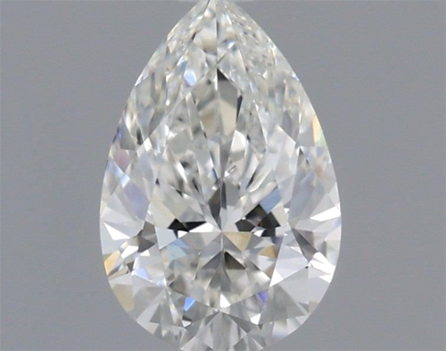 0.5 carat H-VVS1 Natūralus Pear Deimantas (1)