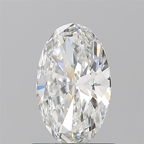 0.9 carat F-VVS1 Natūralus Oval Deimantas (1)