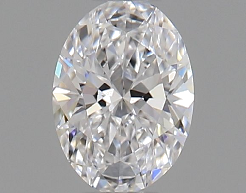 0.3 carat D-VVS2 Natūralus Oval Deimantas (1)
