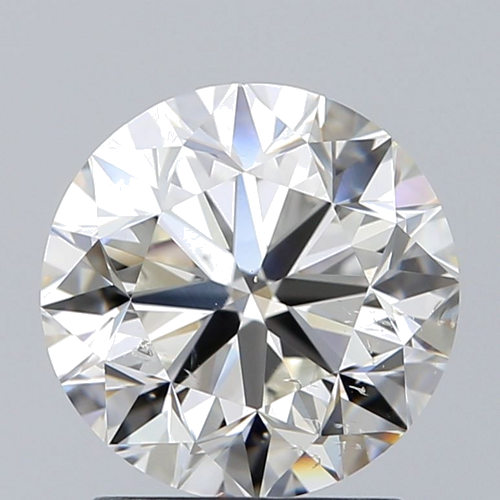 2.01 carat I-SI2 Very Good cut Natūralus Round Deimantas (1)