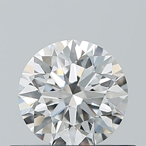 0.5 carat E-VVS1 Excellent cut Natūralus Round Deimantas (1)