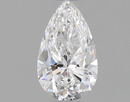 0.41 carat E-VVS2 Natūralus Pear Deimantas (1)