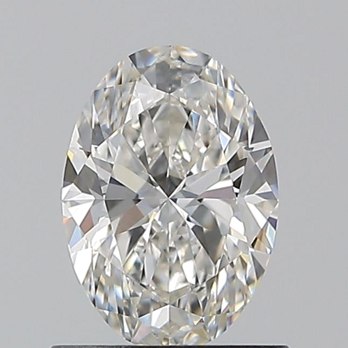 0.9 carat H-VS1 Natūralus Oval Deimantas (1)