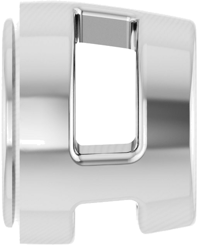 Pakabukas „Round Bezel-Set Slide“ 925 Sidabro Round 3.5mm (3)