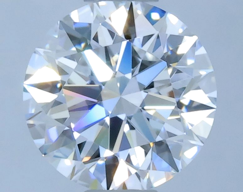 0.54 carat D-VVS1 Excellent cut Natūralus Round Deimantas (1)