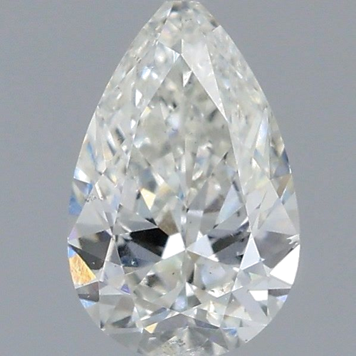 0.41 carat I-SI2 Natūralus Pear Deimantas (1)