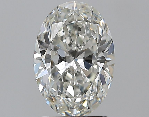 2.01 carat H-SI1 Natūralus Oval Deimantas (1)