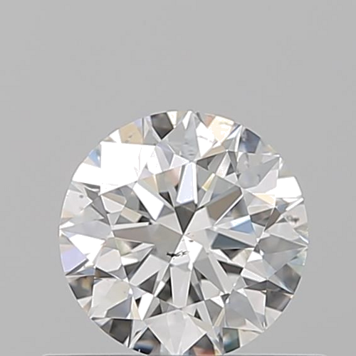 0.51 carat G-SI1 Excellent cut Natūralus Round Deimantas (1)