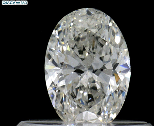 0.34 carat G-SI1 Natūralus Oval Deimantas (1)