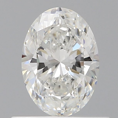 0.5 carat F-VVS2 Natūralus Oval Deimantas (1)