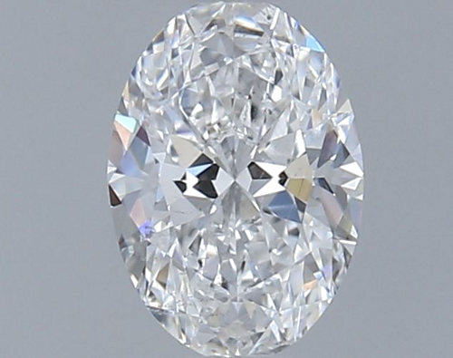 0.6 carat D-SI1 Natūralus Oval Deimantas (1)