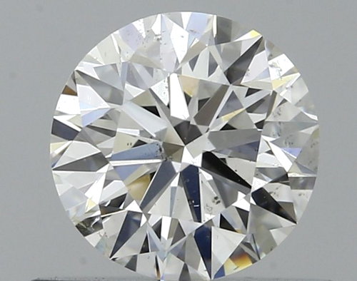 0.51 carat G-SI2 Excellent cut Natūralus Round Deimantas (1)