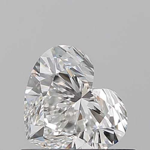 0.53 carat F-VS1 Natūralus Heart Deimantas (1)