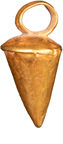 Golden Wolf Fang (Viking Era, 10th Century) (1)