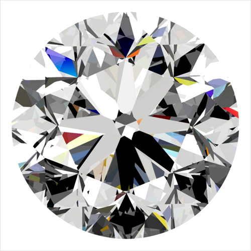 0.3 carat G-VS2 GD cut Natūralus Round Deimantas (1)