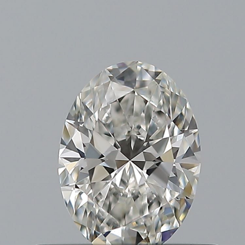 0.41 carat F-VVS1 Natūralus Oval Deimantas (1)