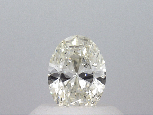 0.46 carat J-SI1 Natūralus Oval Deimantas (1)