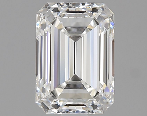 1.7 carat F-VVS2 Natūralus Emerald Deimantas (1)