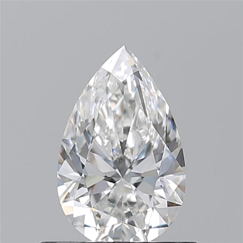 0.7 carat E-VS1 Natūralus Pear Deimantas (1)