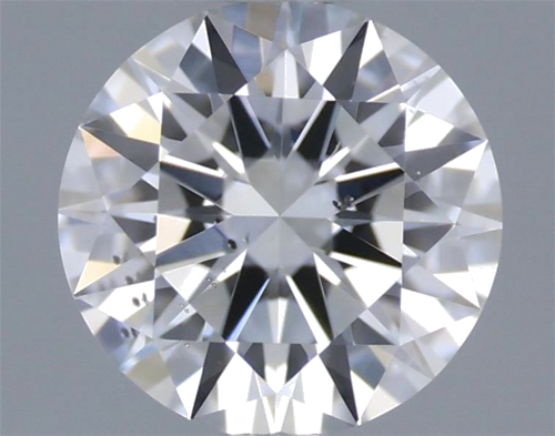0.41 carat E-SI1 Excellent cut Natūralus Round Deimantas (1)