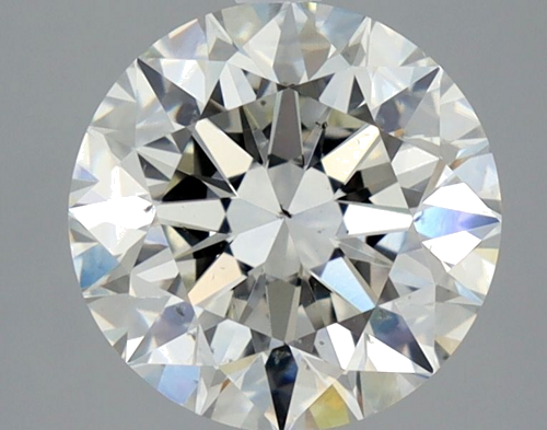 3.01 carat I-SI1 Excellent cut Natūralus Round Deimantas (1)