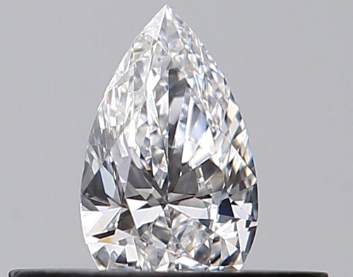 0.24 carat D-VS1 Natūralus Pear Deimantas (1)