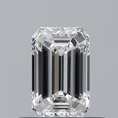 0.51 carat F-VVS2 Natūralus Emerald Deimantas (1)