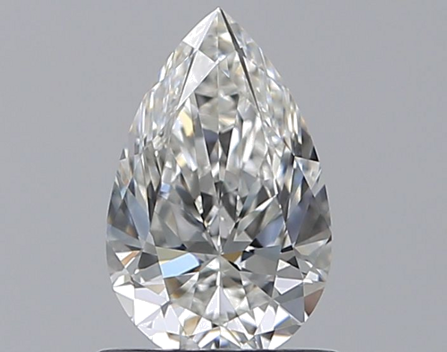 0.75 carat G-VVS1 Natūralus Pear Deimantas (1)