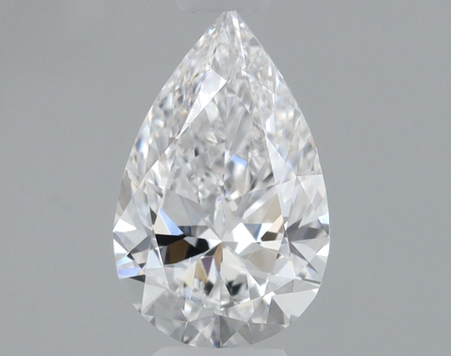 0.5 carat D-VS2 Natūralus Pear Deimantas (1)