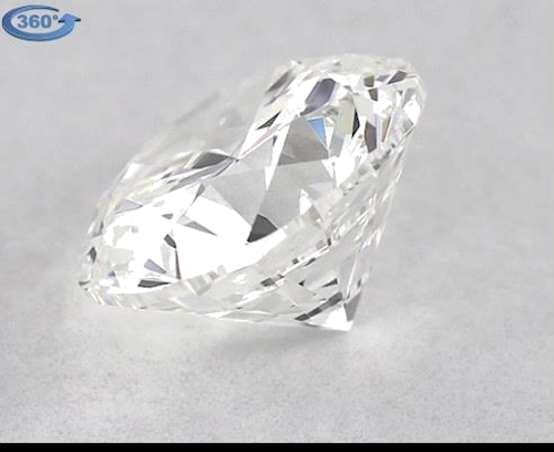 0.9 carat H-VS1 Very Good cut Natūralus Round Deimantas (1)