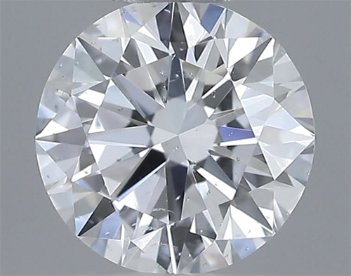 0.5 carat D-SI2 Excellent cut Natūralus Round Deimantas (1)