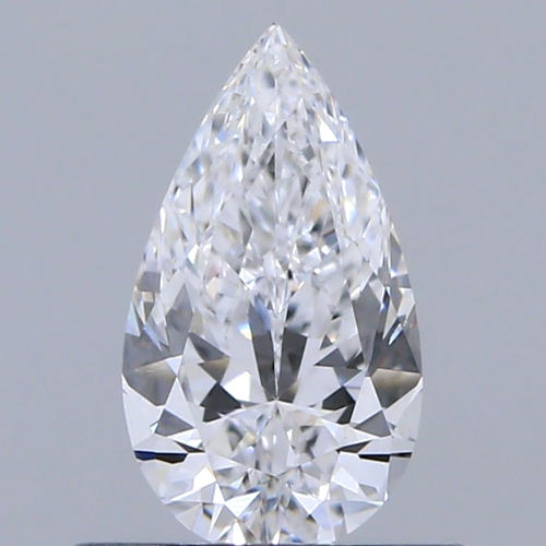 0.5 carat D-VS1 Natūralus Pear Deimantas (1)