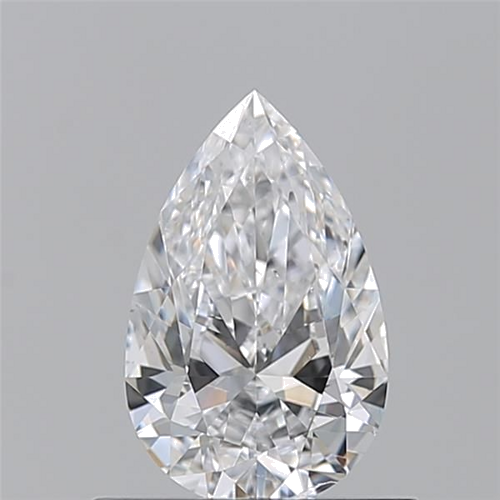 0.61 carat D-SI2 Natūralus Pear Deimantas (1)