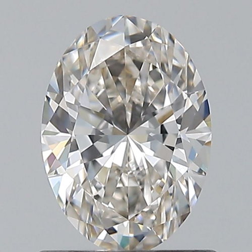 0.75 carat H-VVS2 Natūralus Oval Deimantas (1)