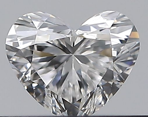0.3 carat F-VS2 Natūralus Heart Deimantas (1)