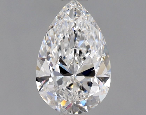 1.01 carat D-VVS2 Natūralus Pear Deimantas (1)