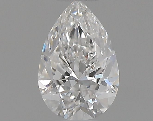 0.3 carat E-SI1 Natūralus Pear Deimantas (1)