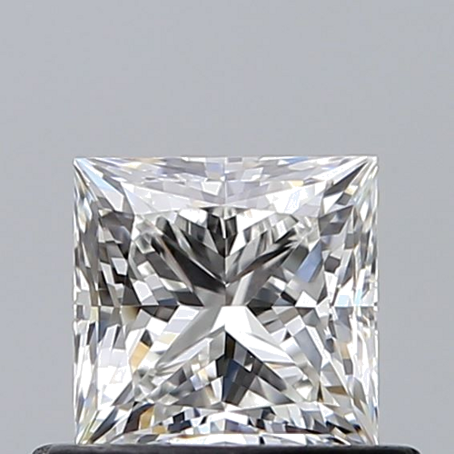 0.63 carat G-VS2 Natūralus Princess Deimantas (1)