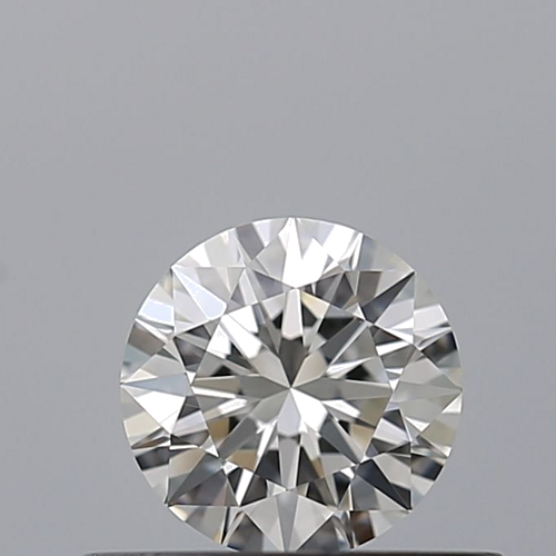 0.41 carat F-VVS1 Excellent cut Natūralus Round Deimantas (1)