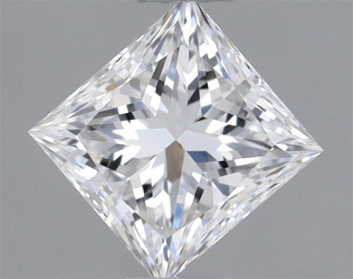0.33 carat F-VS2 Natūralus Princess Deimantas (1)