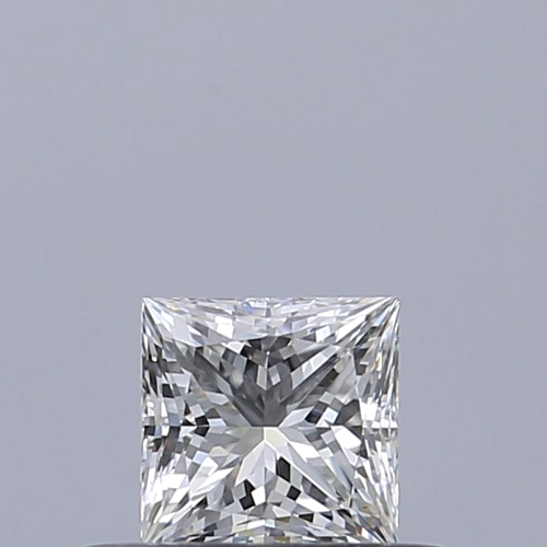 0.31 carat F-VVS2 Natūralus Princess Deimantas (1)