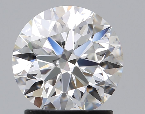 1.64 carat F-SI1 Excellent cut Natūralus Round Deimantas (1)