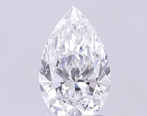 2.01 carat F-VVS1 Natūralus Pear Deimantas (1)