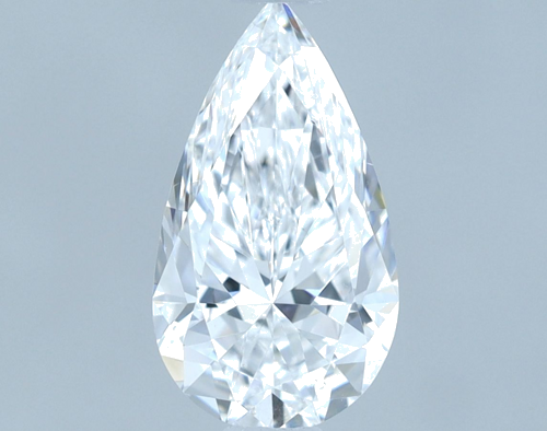 0.71 carat D-SI1 Natūralus Pear Deimantas (1)