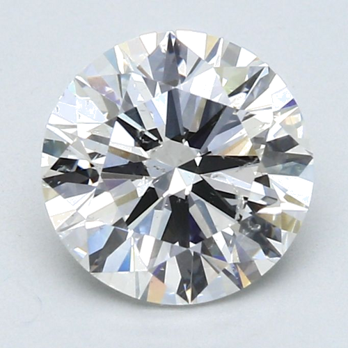 2.2 carat H-SI2 Excellent cut Natūralus Round Deimantas (1)
