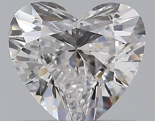 0.5 carat D-VVS1 Natūralus Heart Deimantas (1)