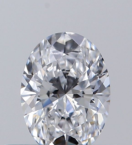 0.3 carat D-VVS1 Natūralus Oval Deimantas (1)