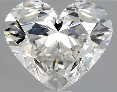 1.35 carat G-VVS2 Natūralus Heart Deimantas (1)