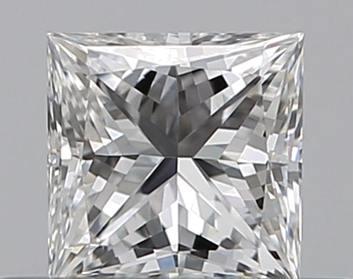 0.32 carat F-VVS1 Natūralus Princess Deimantas (1)