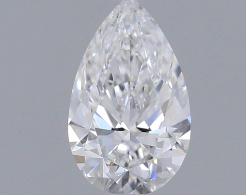 0.33 carat D-VVS2 Natūralus Pear Deimantas (1)